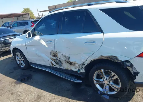 2014 Mercedes-Benz Ml 350 4Matic from USA, damaged, VIN 4JGDA5HB6EA422479